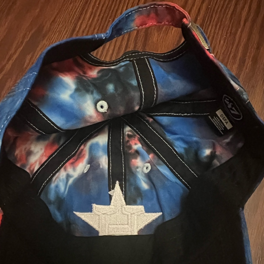 Houston Astros baseball red white blue adjustable 47 hat - Picture 2 of 3
